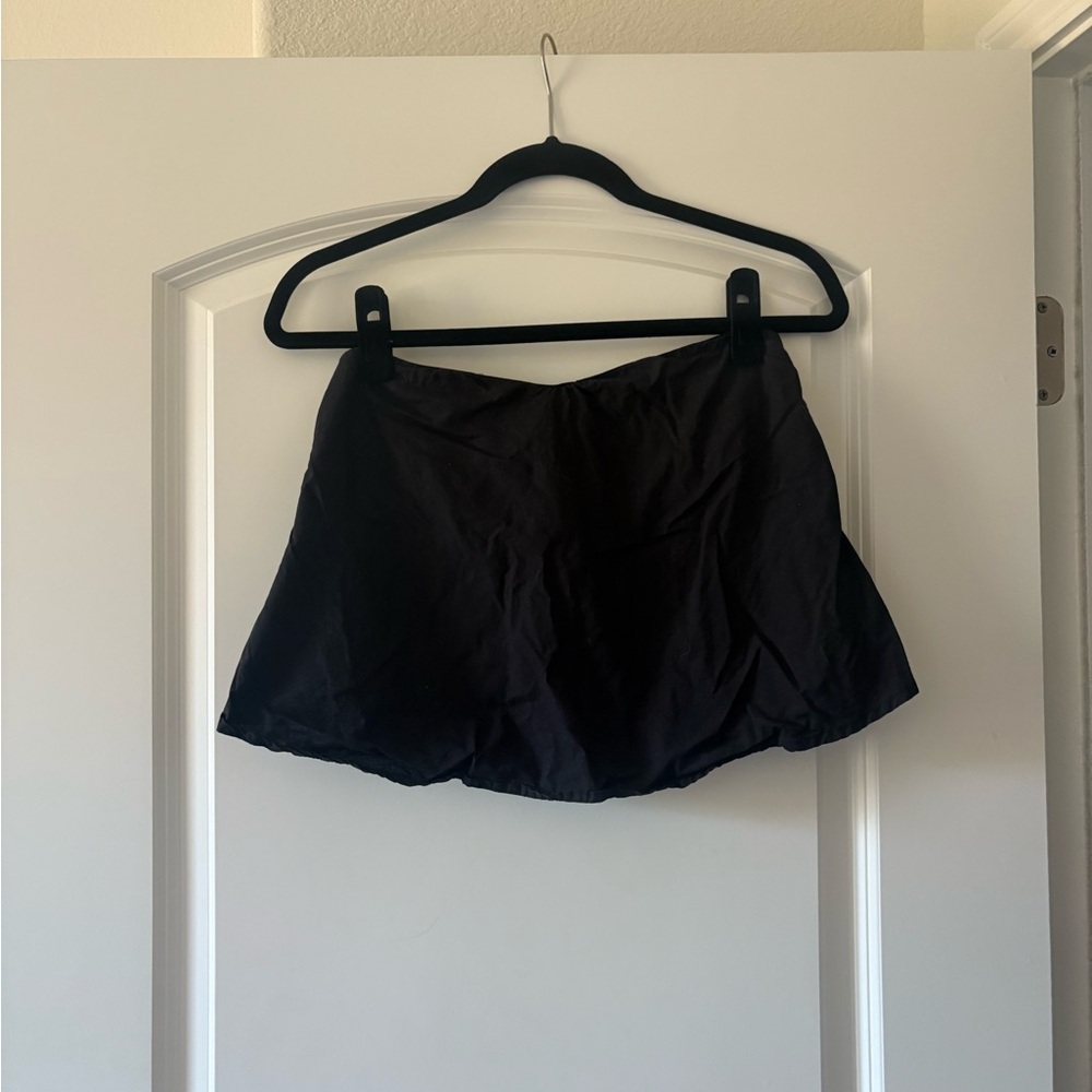 Free People linen Strapless Top